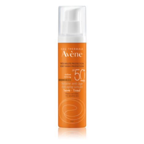 AVENE Slnečný tónovací anti-age SPF 50+ pre citlivú pleť 50 ml