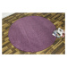 Kusový koberec Nasty 101150 Lila kruh Rozmery kobercov: 133x133 (priemer) kruh