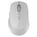 Myš RAPOO M300 Silent Wireless Optical Mouse, Multi-mode: 2.4 GHz, Bluetooth 3.0 & 4.0, Sivá