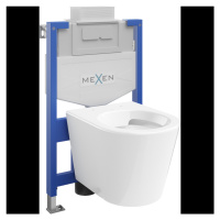 Mexen Fenix XS-U, podomietkový modul a závesné WC Rico, biela, 6853372XX00