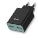 i-tec USB Power Charger 2 Port 2.4A - USB nabíjačka - čierna