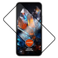 Prémiové ochranné tvrdené sklo FIXED Armor s aplikátorom pre Samsung Galaxy A54 5G, čierne