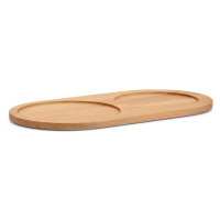 Podložka pod misku 24 x 46 cm Doppio Oak Natural M/L – MiaCara