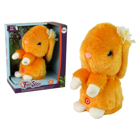 mamido  Interaktívny tancujúci králiček oranžový