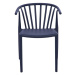 Modrá záhradná stolička Bonami Essentials Capri