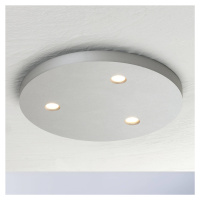 Bopp Close LED stropné svietidlo 3 svetlá okrúhle hliníkové