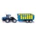 SIKU Farmer - Traktor New Holland s prívesom Joskin, 1:50