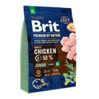 Brit Premium Dog by Nature Junior XL 3kg zľava