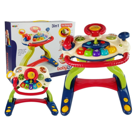 mamido  Detský interaktívne stolček 3v1