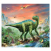 Dino Puzzle Dinosaurus s figúrkou 60 dielikov Iguanodon