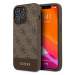 Kryt Guess GUHCP13XG4GLBR iPhone 13 Pro Max 6,7"  brown hard case 4G Stripe Collection (GUHCP13X