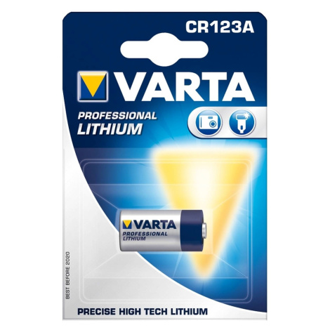CR123A (6205) 3V lítiová batéria VARTA