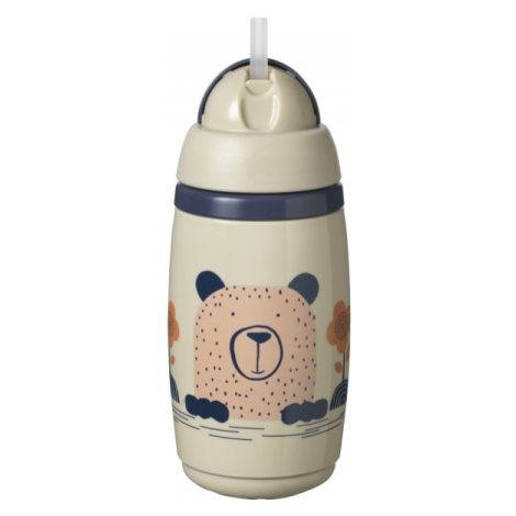 TOMMEE TIPPEE Superstar, Netečúci športový hrnček, 12m +, Šedý 266 ml