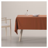 Dekoria Obrus na stôl obdĺžnikový, Terracotta, Velvet, 704-33