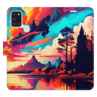 Flipové puzdro iSaprio - Colorful Mountains 02 - Samsung Galaxy A21s