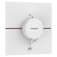 Sprchová batéria Hansgrohe ShowerSelect Comfort E bez podomietkového telesa matná biela 15575700