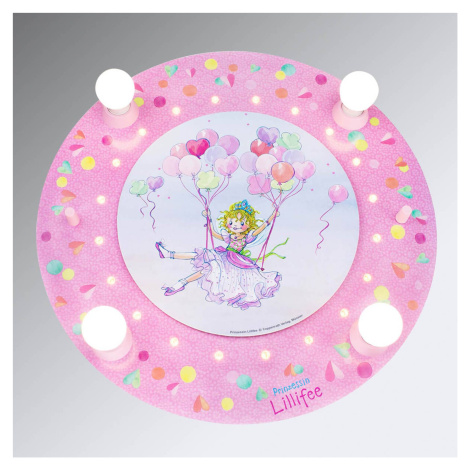 Stropné svietidlo Princezná Lillifee LED okrúhle Elobra