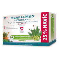 HERBALMED PASTILKY pri kašli 30 pastiliek