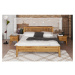 Dvojlôžková posteľ z dubového dreva 180x200 cm Odys - The Beds