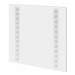 Panel LED TROFFER 600x600 vstavaný biely, 27W, 4500K, UGR (EMOS)
