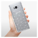 Odolné silikónové puzdro iSaprio - Abstract Triangles 03 - white - Samsung Galaxy S8