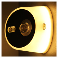 LED svetlo Zoom bodové svetlá USB karbón čierna