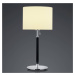 Stolová lampa Pull, textilné tienidlo, 53 cm