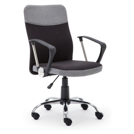Kancelárska stolička Oxy čierna/sivá Halmar