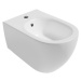 ISVEA INFINITY, závesný bidet 36,5x53cm, biela, 10NF41001