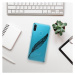 Odolné silikónové puzdro iSaprio - Writing By Feather - black - Samsung Galaxy M11