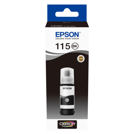 Epson 115 C13T07C14A čierna (black) originálna atramentová náplň