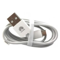 Kábel Huawei, USB-A na microUSB, 1m, biely (Bulk)