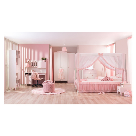 Detská izba chere - breza/ružová