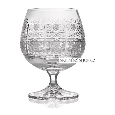 Aurum Crystal Brúsené poháre na koňak 250 ml, 6 ks
