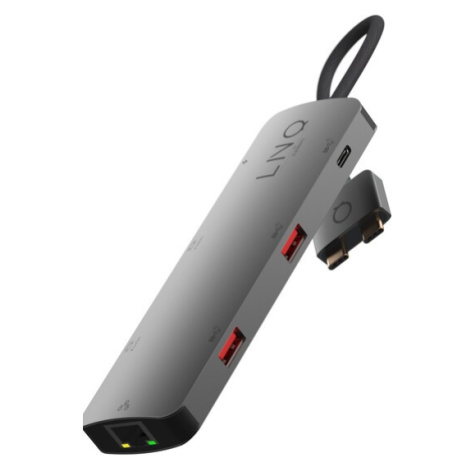 LINQ 7v2 D2 PRE USB-C multiportový húb 4K/HDMI/Ethernet pre Apple M1/M2