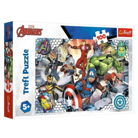 Trefl Puzzle 100 dielikov - Slávni Avengeri / Disney Marvel The Avengers