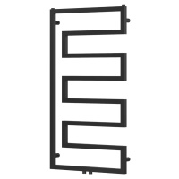 MEXEN - Floryda vykurovací rebrík/radiátor 1080 x 600 mm, 358 W, čierny W206-1080-600-00-70