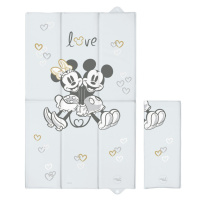 CEBA Podložka prebaľovacia cestovná 50x80 Disney Minnie & Mickey Grey