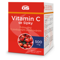 GS Vitamín C 500 mg so šípkami 50 + 10 tabliet