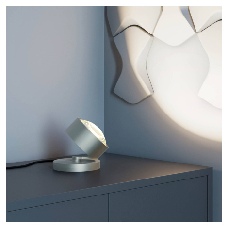 Stolný reflektor Puk Maxx bodové svetlá, matný nikl TOP-LIGHT