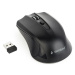 GEMBIRD myš MUSW-4B-04, čierna, bezdrôtová, USB nano receiver