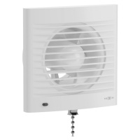 Mexen EXS, kúpeľňový ventilátor s lanovým spínačom, priemer 100mm, biela, W9604-100K-00