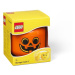 Oranžový úložný box LEGO® Pumpkin, ø 16 cm