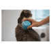 Cheerble masážne hrebeň pre mačky - Modrá