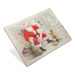 Garthen 74515 Nástenná maľba Santa Claus so psíkom, 40 LED, 30 x 40 cm