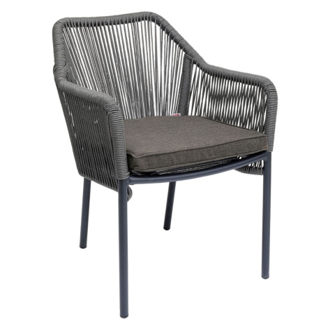 Wave jedálenská stolička sivá Kare Design