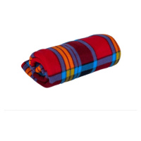 Deka fleece - kocka multicolor 2, 150 x 200 cm