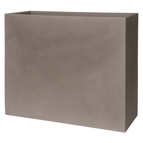 Plust - Dizajnový kvetináč KUBE HIGH, 80 x 30 x 70 cm - sivý