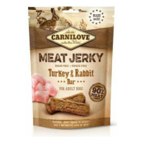 Carnilove Dog Jerky Rabbit&Turkey Bar 100g + Množstevná zľava