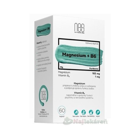 nesVITAMINS Magnesium 165 mg + B6 1 mg